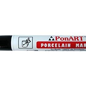 Ponart Siyah Porselen Kalemi