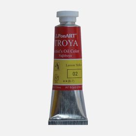 Ponart Troya 02 Limon Sarı 37 ml Yağlı Boya Tüp