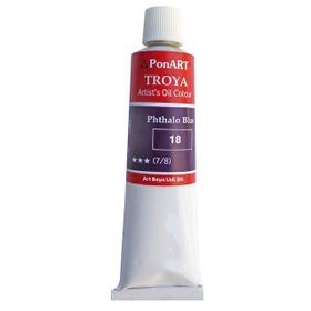Ponart Troya 18 Phthalo Blue 170 ml Yağlı Boya