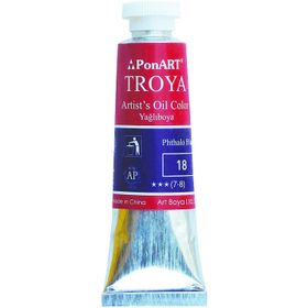 Ponart Troya 18 Phthalo Blue 37 ml Yağlı Boya