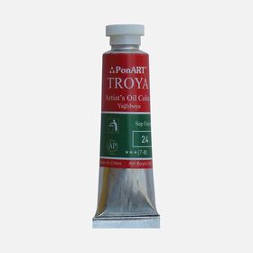 Ponart Troya 24 Sap Green 37 ml Yağlı Boya Tüp