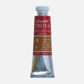 Ponart Troya 26 Raw Sienna 37 ml Yağlı Boya Tüp