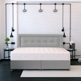 Pony Yatak Asur 90x200 CM Sandıklı Baza Başlık Set