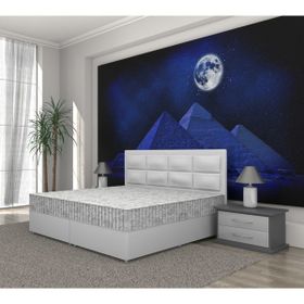 Pony Yatak Gorgi 100x200 CM Sandıklı Baza Başlık Set