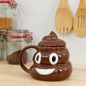Poo Kaka Emoji Kupa Bardak