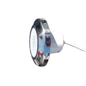 Pool Light Beyaz Işık Krom Çerçeveli Boruya Geçme Havuz Lambası