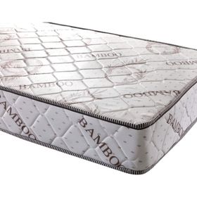 Pooly 140x200 cm Ortopedik Tek Kişilik Bambu Desenli Yaylı Yatak