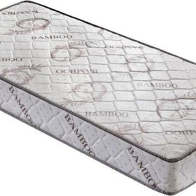 Pooly 140x200 cm Ortopedik Tek Kişilik Bambu Desenli Yaylı Yatak