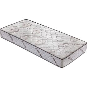 Pooly 70x170 cm Ortopedik Tek Kişilik Bambu Desenli Yaylı Yatak