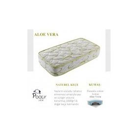 Pooly Aloe vera Kumaş Ortopedik Yaylı Lüx Soft 70x130 cm Yatak