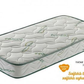 Pooly Bamboo Summıt Lüx Ortopedik Pedli Yaylı 90x150 cm Yatak