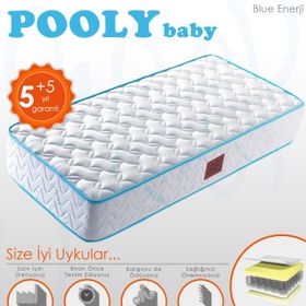 Pooly Blue Energy Ortopedik Yaylı 60x120 cm Yatak