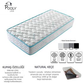 Pooly Fresh Life Ortopedik Yaylı 60x120 CM Yatak