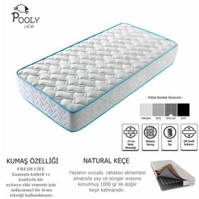 Pooly Fresh Life Ortopedik Yaylı 70x120 cm Yatak