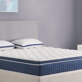 Pooly Safir Kuş Tüyü Pedli Ortopedik Çift Kişilik Yaylı Yatak