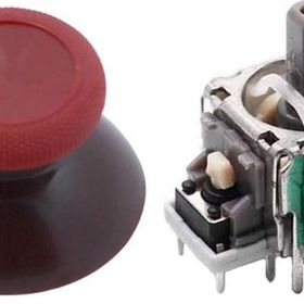 Popkonsol 1+1 One - One S/x - Series S/x Uyumlu Kırmızı Bordo Xbox One Analog Motor Topuz Seti