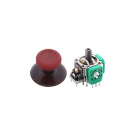 Popkonsol 1+1 One - One S/x - Series S/x Uyumlu Kırmızı Bordo Xbox One Analog Motor Topuz Seti