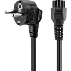 Popkonsol Alienware Notebook Adaptör Güç Kablosu 1.2 mt Yonca Power Kablo Laptop Bilgisayar Kablosu