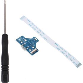 Popkonsol Jds Jdm 001 Soket 14 Pin Flex Ps4 Kol Tamir Seti Şarj Soketi Ps4 Tamir Kablo Tornavida