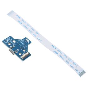 Popkonsol Jds Jdm 001 Soket ve 14 Pin Flex Kablo Ps4 Kol Tamiri Şarj Soketi 14 Pin Flex Set