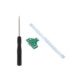 Popkonsol Jds Jdm 010 011 020 Soket Ps4 Kol Tamir Seti Şarj Soketi Ps4 Tamir 12 Pin Flex Kablo Tornavida