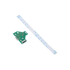 Popkonsol JDS JDM 010 011 020 Soket ve 12 Pin Flex Kablo Ps4 Kol Tamiri Şarj Soketi 12 Pin Flex Set