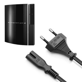 Popkonsol Ps3 Güç Kablosu Playstation 3 Uyumlu Güç Kablosu Power 2 Pin Kablo