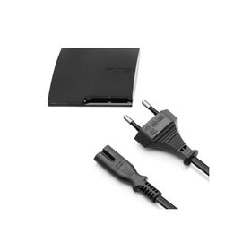 Popkonsol Ps3 Slim Güç Kablosu 1.5 m Playstation 3 Slim Kasa Uyumlu Ps3 Kablo Yedek Parça