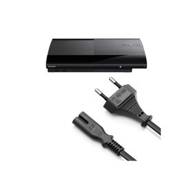 Popkonsol Ps3 Süper Slim Güç Kablosu 1.5 m Playstation 3 Süper Slim Kasa Uyumlu Ps3 Kablo Yedek Parça