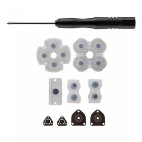 Popkonsol Ps4 001 010 011 İç Lastik Silikon Ve Tornavida Seti Playstation 4 Kol Tamiri Yedek Parça
