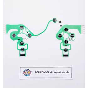 Popkonsol Ps4 Kol JDS-030 JDM-030 Flex Gamepad Tamir Orjinal Flex Ps4 Kol İç Film Flex Ps4 Kol Tamir