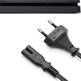Popkonsol Ps4 Slim Güç Kablosu 1.5 m Playstation 4 Slim Kasa Uyumlu Ps4 Kablo Yedek Parça
