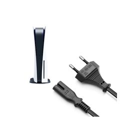 Popkonsol Ps5 Güç Kablosu 1.5 m Playstation 5 Uyumlu Ps5 Kablo Yedek Parça
