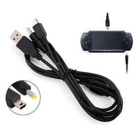 Popkonsol Psp Şarj ve Data Kablosu Psp 1000 2000 3000 E1004 Uyumlu Psp Usb Kablo
