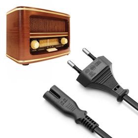 Popkonsol Teyp Güç Teyp Radyo Uyumlu Güç Teyip Power 2 Pin Kablo