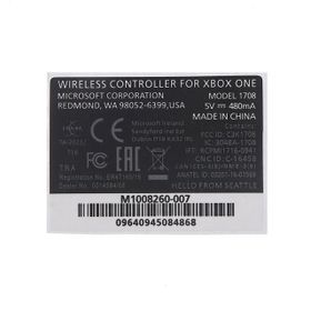 Popkonsol Xbox One Xbox Elite Kol Tamir Etiketi Yedek Parça Xbox Sticker Siyah Kol Tamir