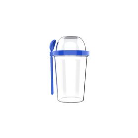 Poppard Lacivert Capsule 450 ml + 100 ml Atıştırmalık Kabı