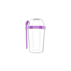 Poppard Lila Capsule 450 ml + 100 ml Atıştırmalık Kabı