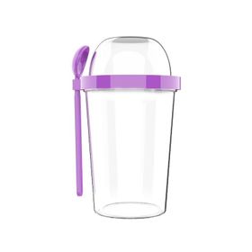 Poppard Lila Capsule 450 ml + 100 ml Atıştırmalık Kabı
