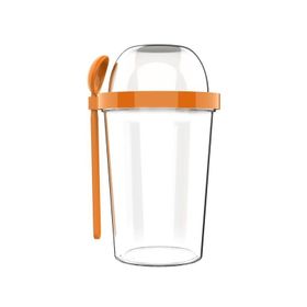 Poppard Turuncu Capsule 450 ml + 100 ml Atıştırmalık Kabı