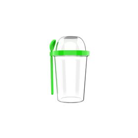 Poppard Yeşil Capsule 450 ml + 100 ml Atıştırmalık Kabı