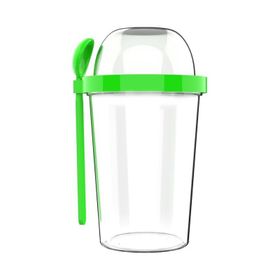 Poppard Yeşil Capsule 450 ml + 100 ml Atıştırmalık Kabı