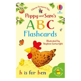 Poppy and Sam's ABC flashcards - Usborne Yayınları