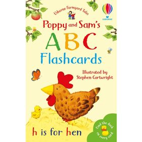 Poppy and Sam's ABC flashcards - Usborne Yayınları