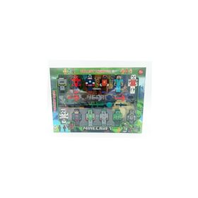 PopŞeker Süper Heroes Minecraft 12 Karakter 23 Parça Figür
