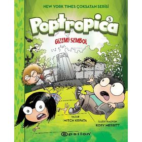 Poptropica 3 Gizemli Sembol - Mitch Krpata - Epsilon Yayınevi