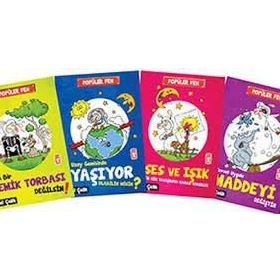 Popüler Fen Seti 4 Kitap Takım - Sibel Çelik