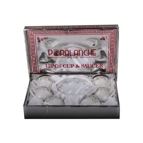 Porblanche 12 Parça Porselen Çay Takımı