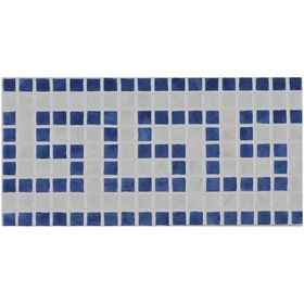 Porcelanosa Murano Listel Daphne Azul 15.8x31.6 cm Bordür
