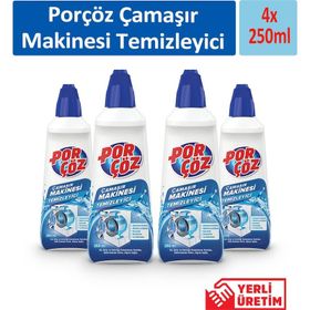 Porçöz 250 ml Çamaşır Makinesi Temizleyici (4 adet)